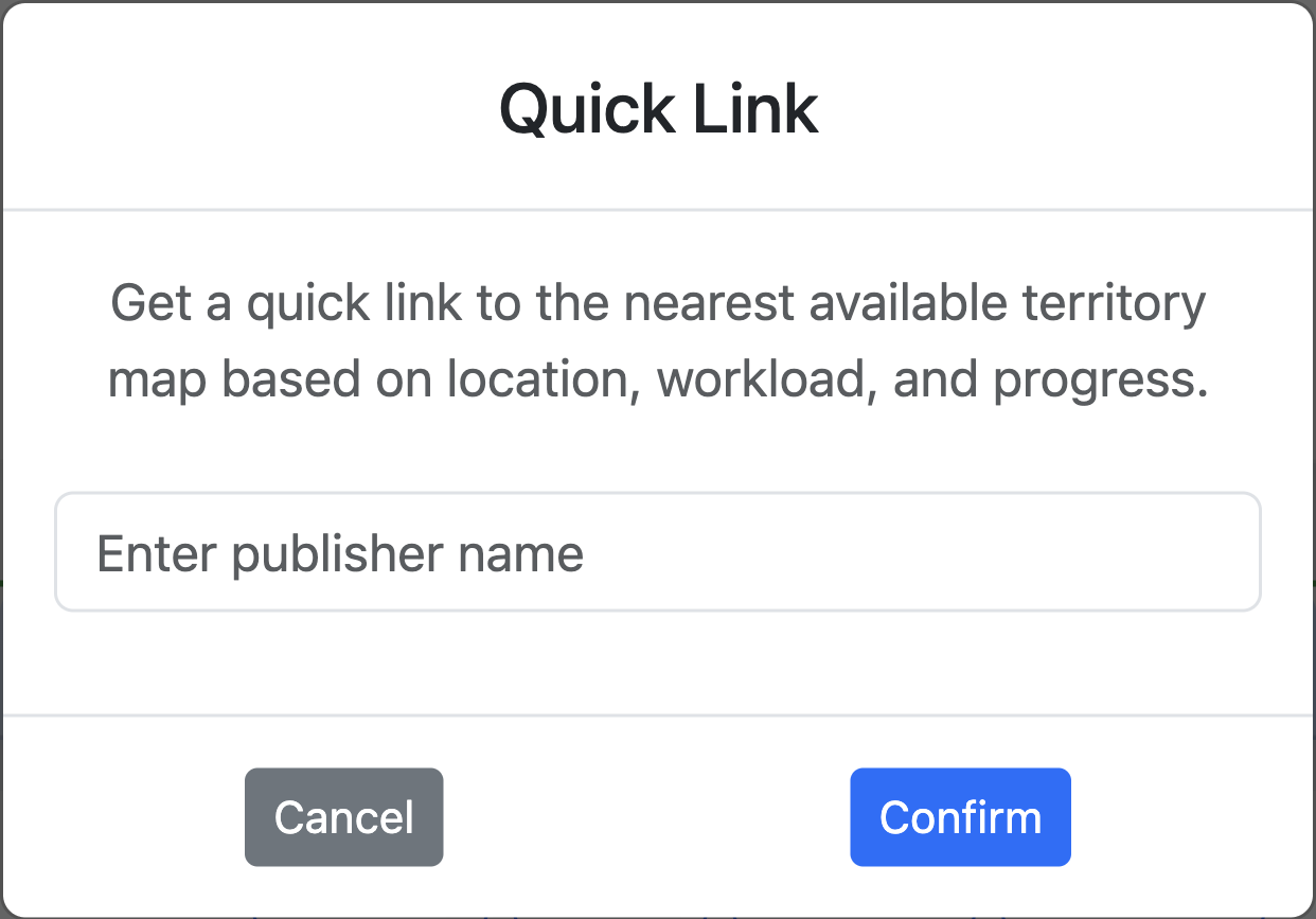 Admin Conductor Quick Link