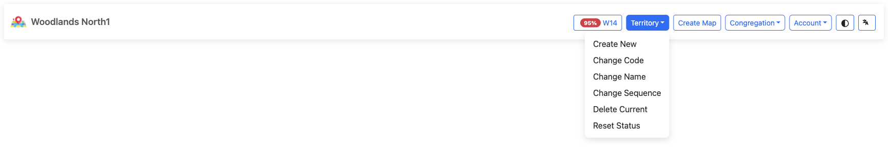 Territory Configuration Options